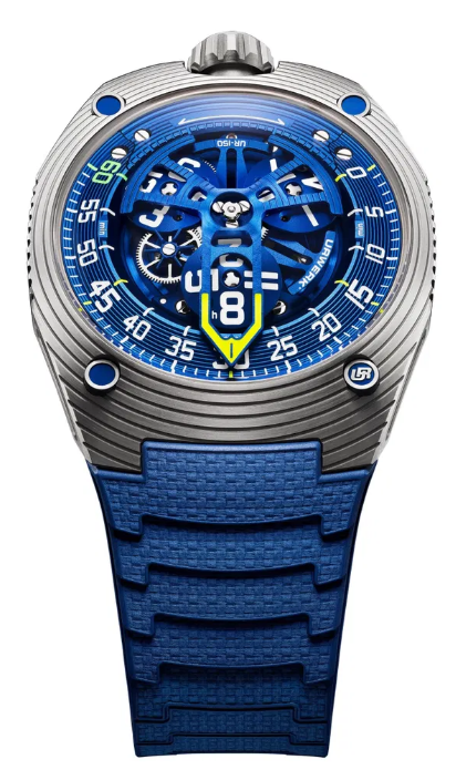 Fake Urwerk UR-150 Blue Scorpion watch Fake Urwerk UR-150 Blue Scorpion watch